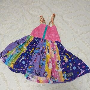 Verychicbaby My Little Pony Colorful Kids Casual Dress